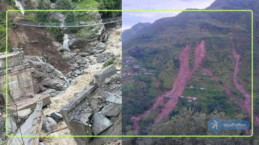 दोरम्बामा पहिरोले लियो ६ जनाको ज्यान, ४ जना अझै वेपत्ता